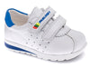 Zapatillas de niño deportivas Blanco con Azul 060002