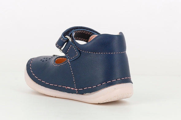 Zapato para bebé de piel - Seta Blue Jeans 068922