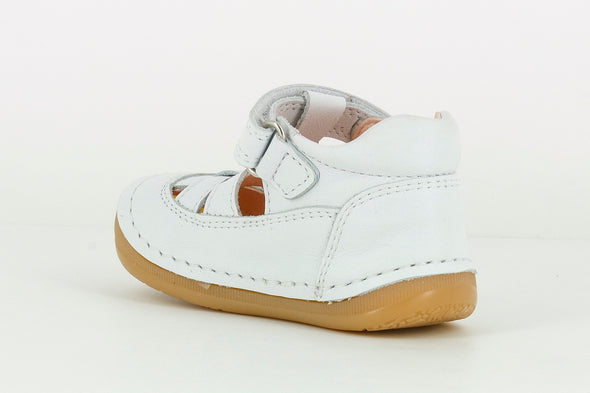 Zapato para bebé  de piel Selva Blanco 069008
